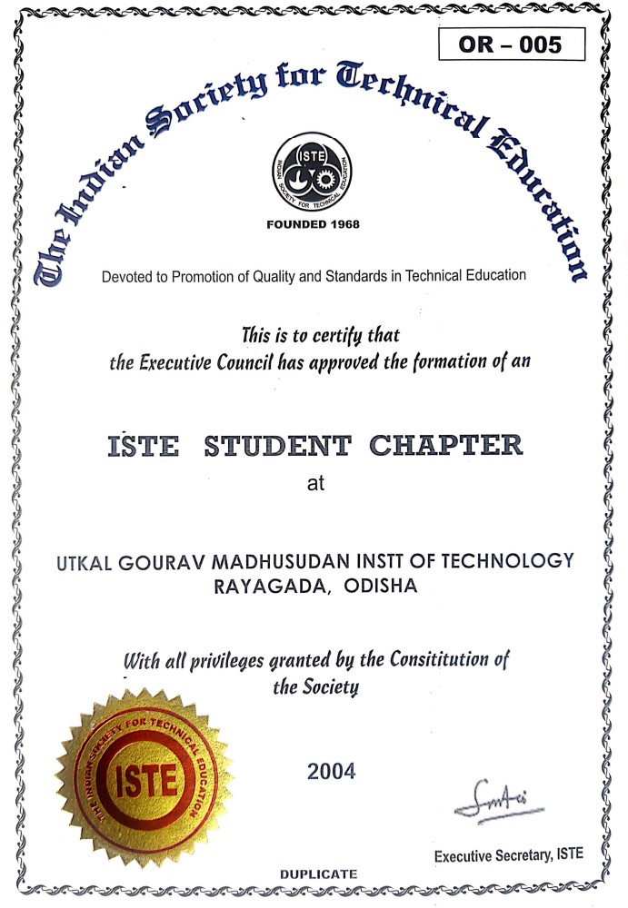 ISTE Student Chapter